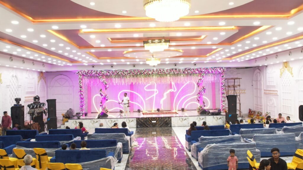Ayodhya Palace hall Inside view at Patna